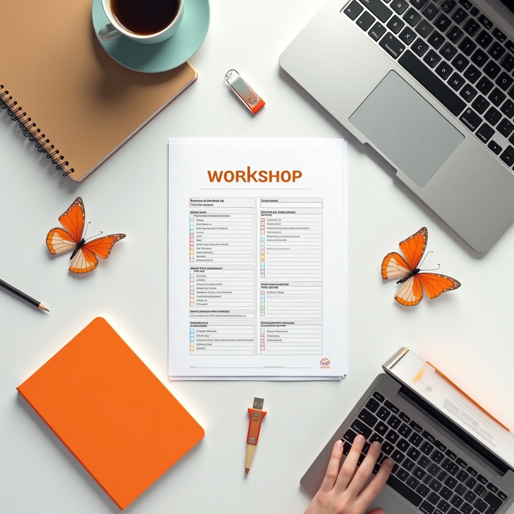 Materiale și template-uri de atelier de productivitate digitală